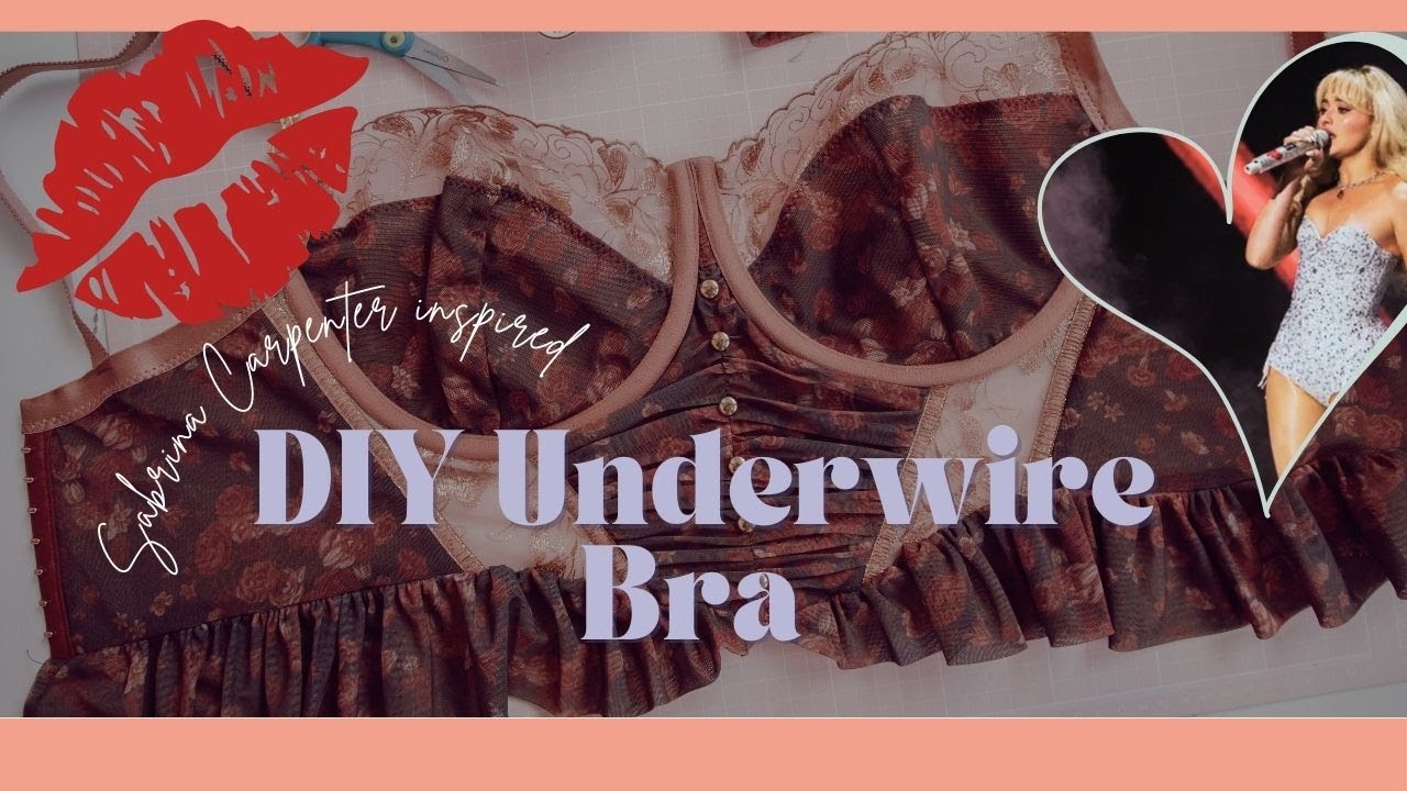 ✨ How to Sew an Underwire Bra | Rey Bra Sabrina Carpenter-Inspired Variation Sew Along ✨
