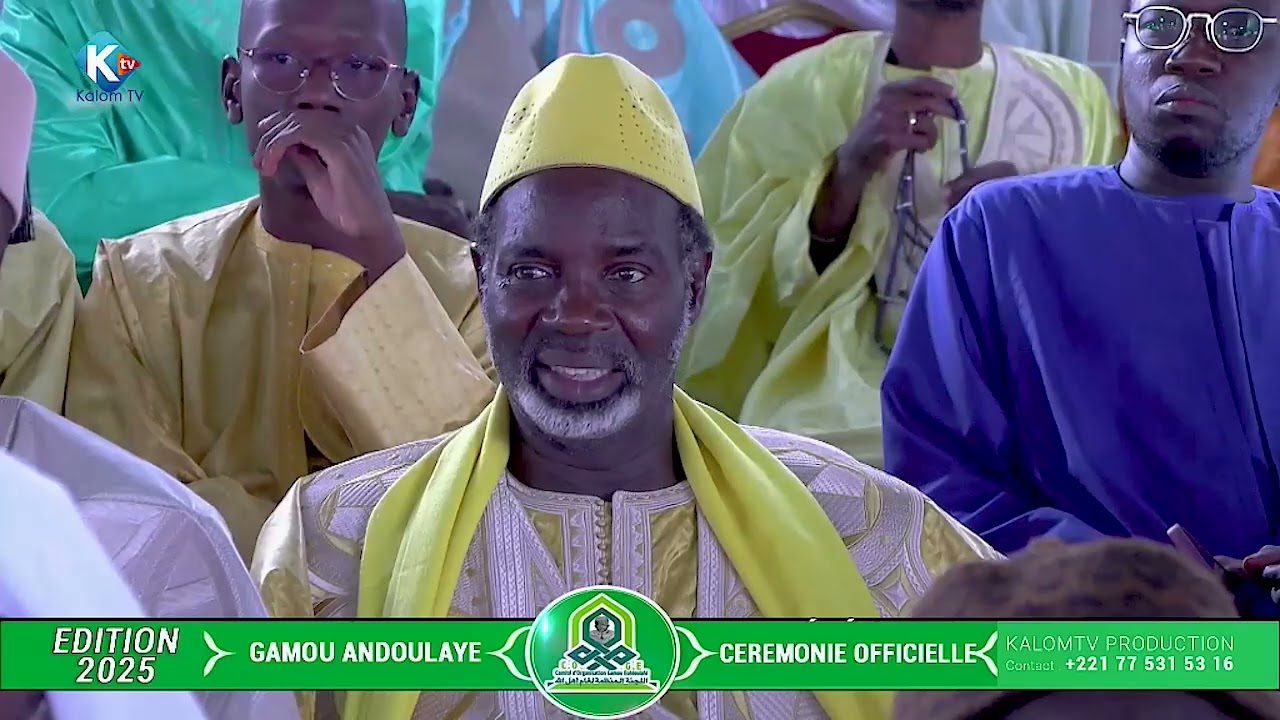 ✨ 103ème Gamou Andoulaye 2025 – Cérémonie Officielle ✨