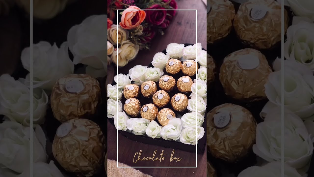 Chocolate box | gift box | heart shape chocolate box
