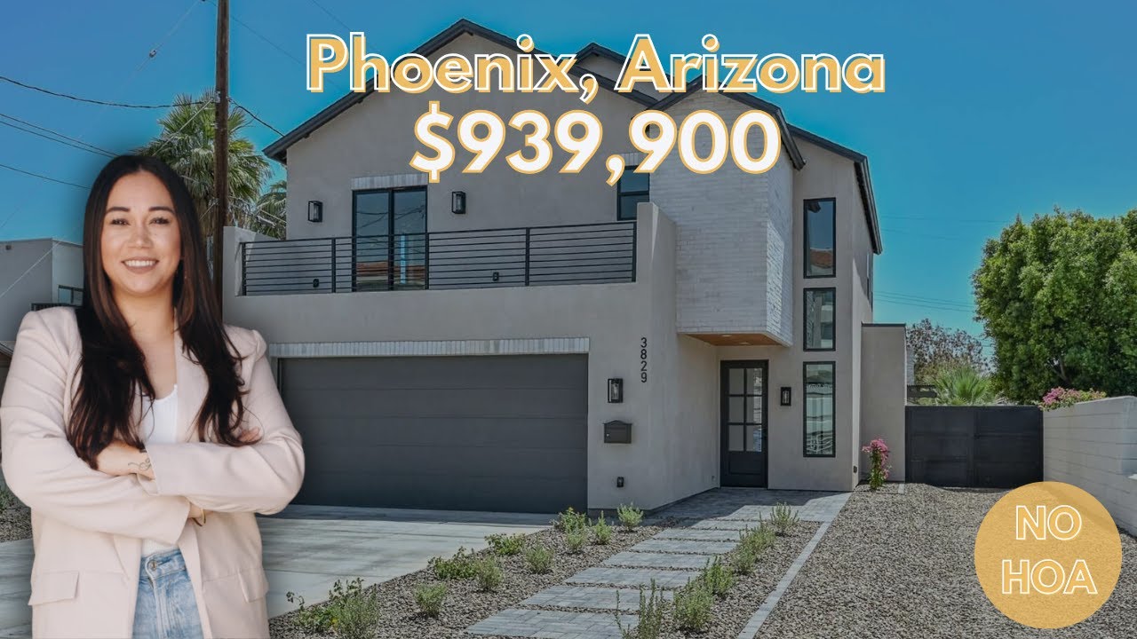 Central Phoenix Luxury Home Tour | $1.1M Appraised | Main + Guest House #realestate