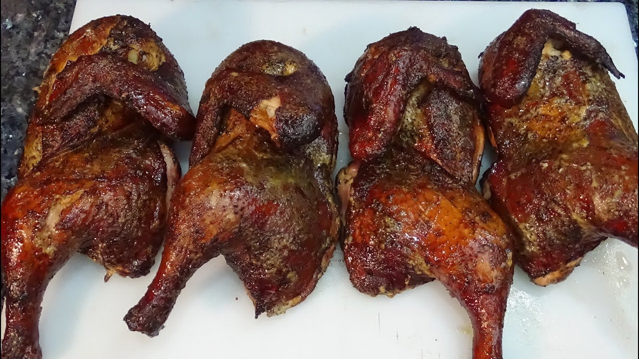 Smoked Chicken with Alabama White Sauce