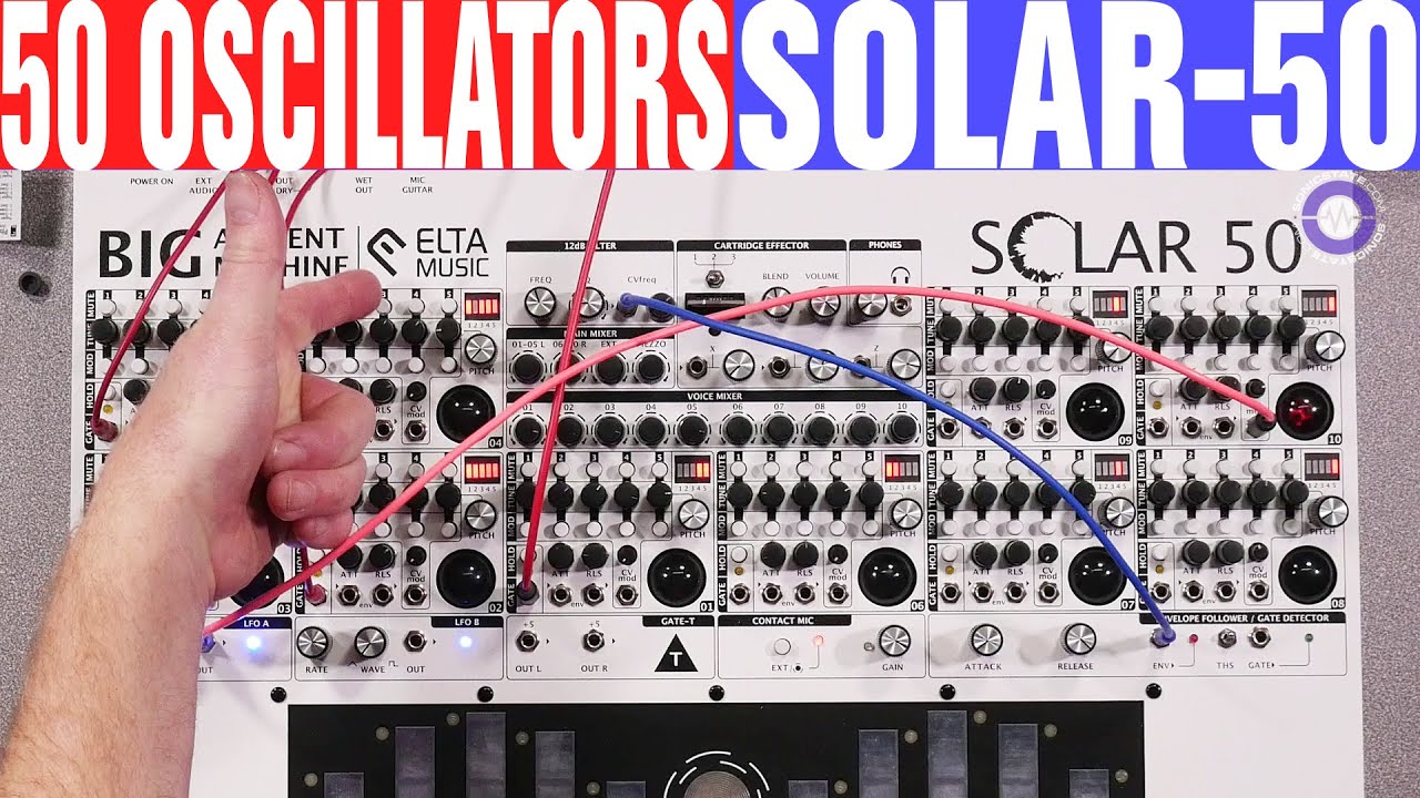 Elta Music Solar-50 — 50 осцилляторов!! — обзор SonicLAB