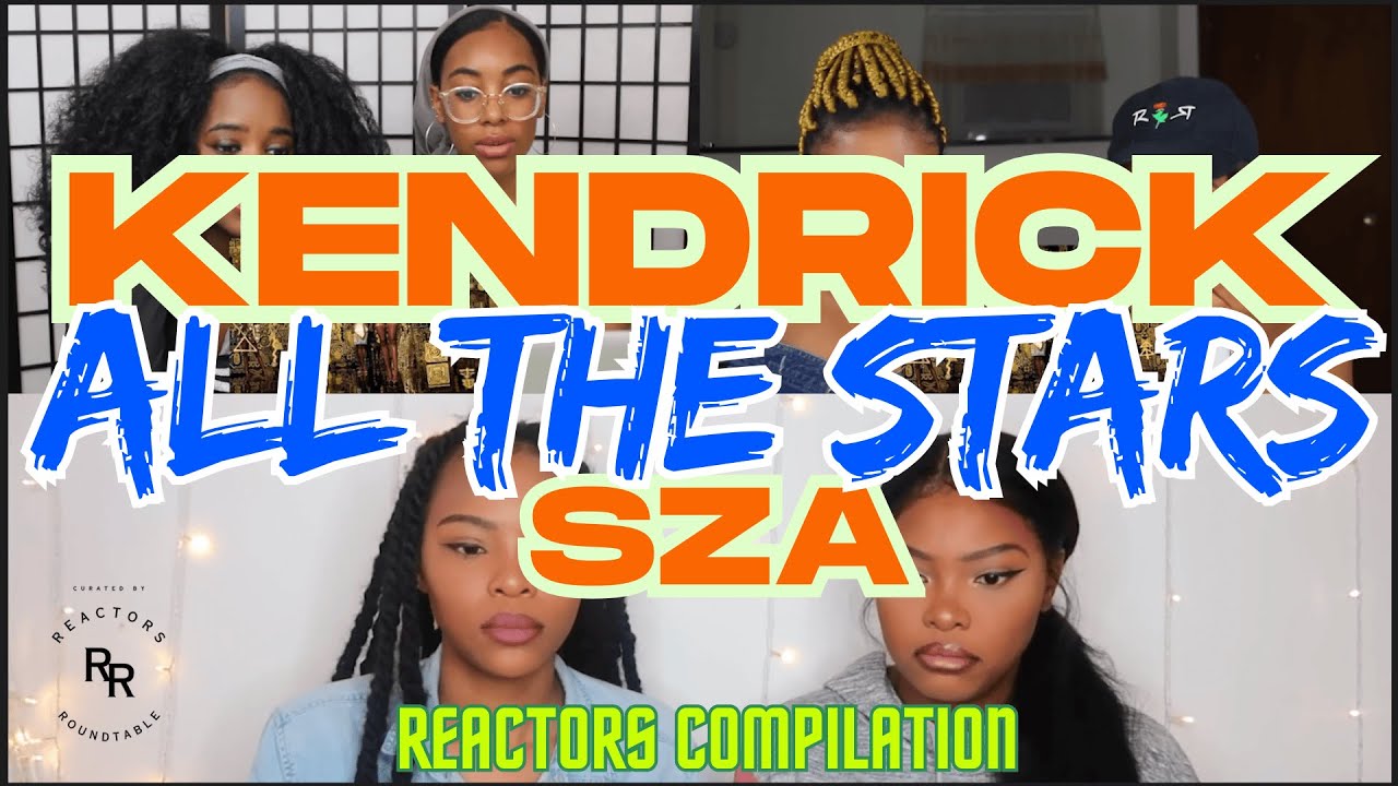 Kendrick Lamar & Sza - All The Stars  Black Panther Reaction Compilation