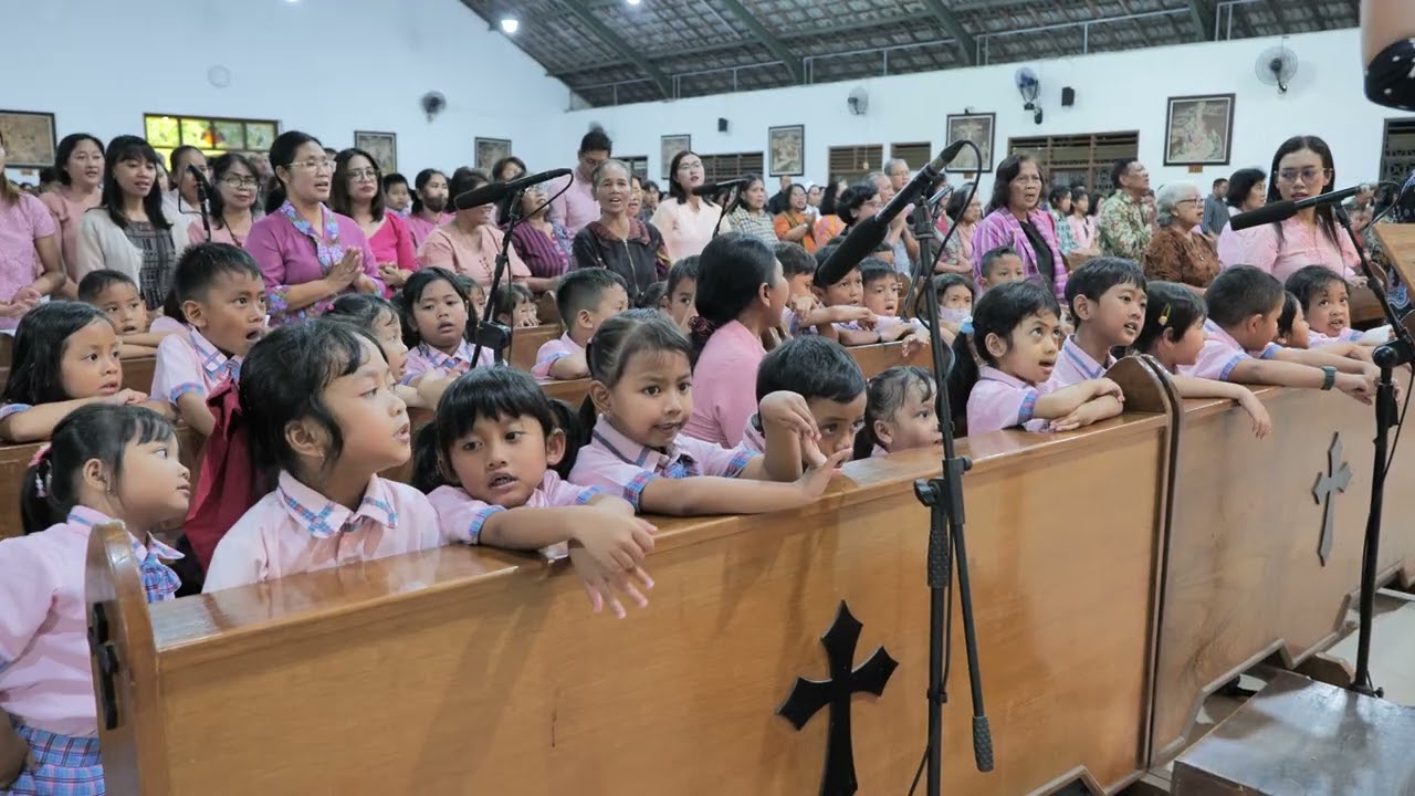 BAPA KAMI | TK INDRIYASANA KOOR di Gereja Katolik Santo Yusup, Padokan