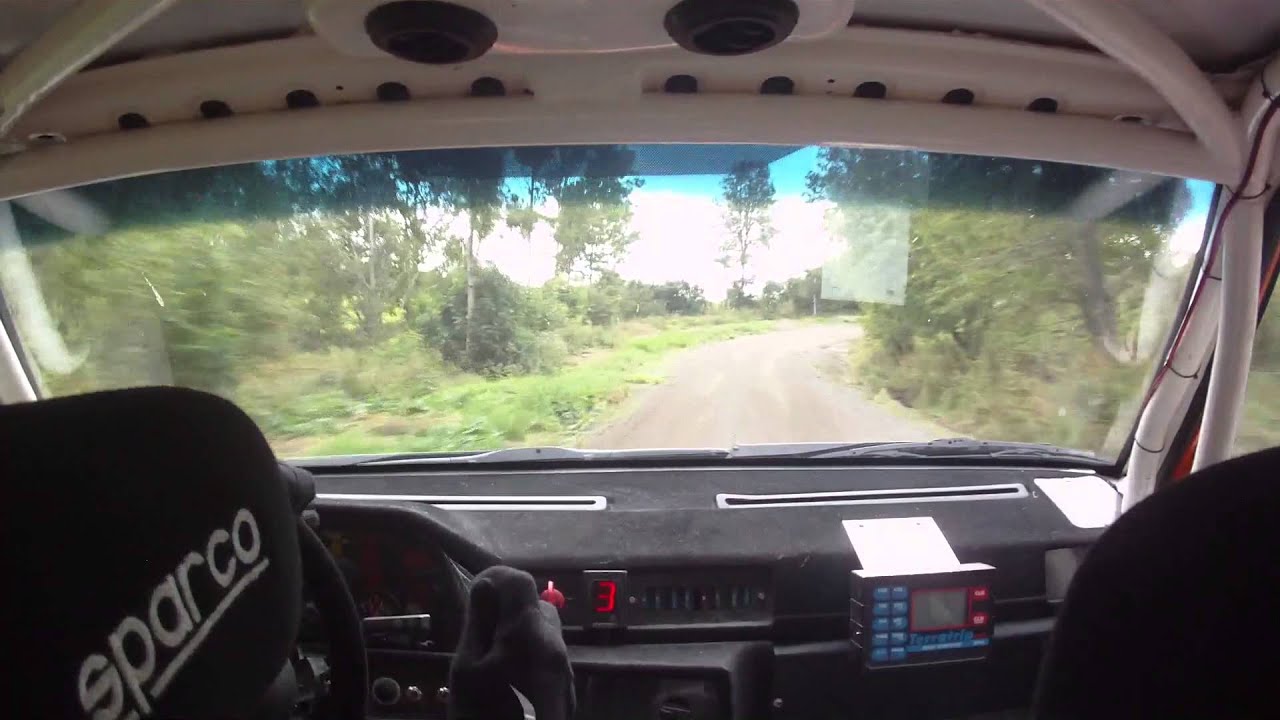 Jonathan Emanuelsson SS1 Rally Småland 2015 5-varvs rullning