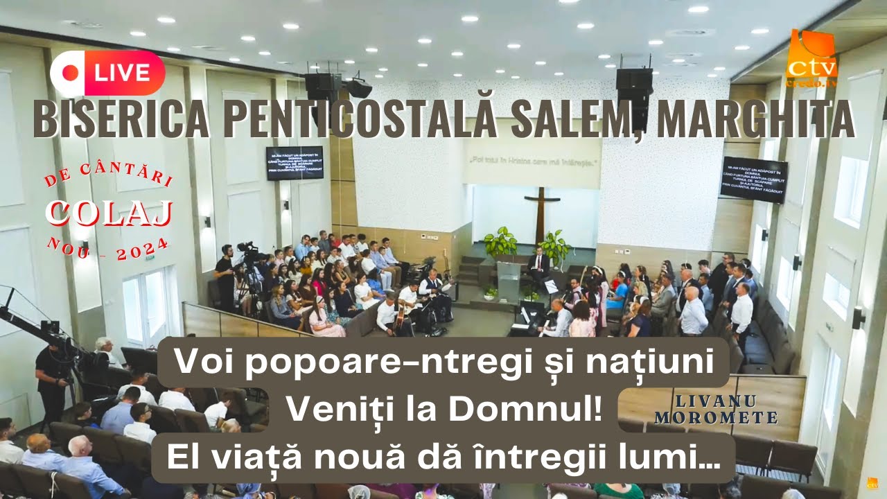 Un colaj minunat cu cântări creștine - Biserica Penticostală Salem, Marghita [Întâlnirea diasporei]