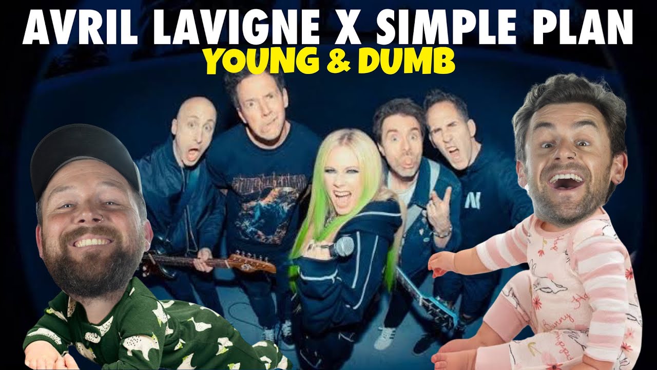 ОНА ВЕРНУЛАСЬ! — Аврил Лавин «Young & Dumb» при участии SIMPLE PLAN | Реакция австралийских метал...