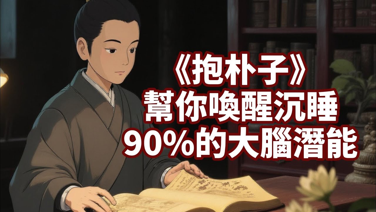人體內真的住著「神」？《抱朴子》一个心法，幫你喚醒沉睡90%的大腦潛能！