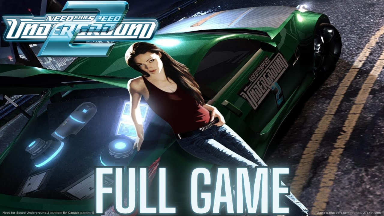 NEED FOR SPEED UNDERGROUD 2 Gameplay Walkthrough FULL GAME No Commentary