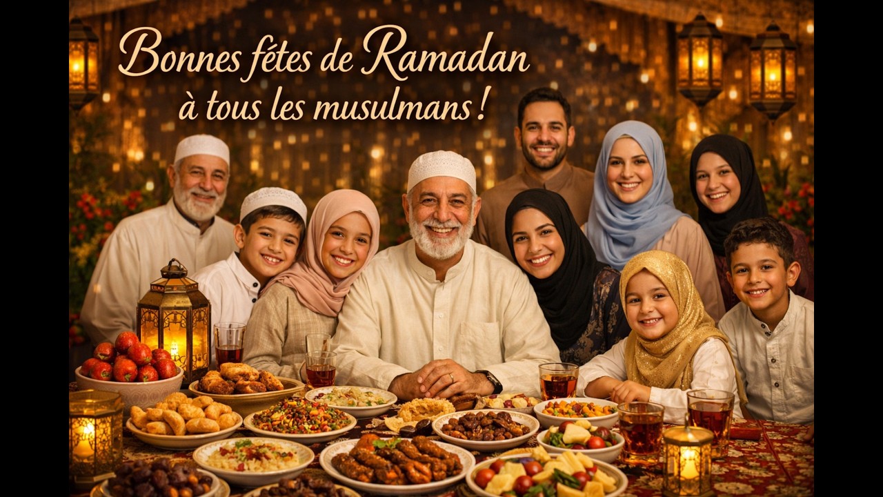 🔴BONNE FÊTE DE RAMADAN À TOUS LES MUSULMANS