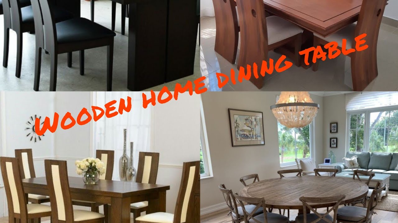 wooden home dining table ⭐||beautiful dining tables||home decor