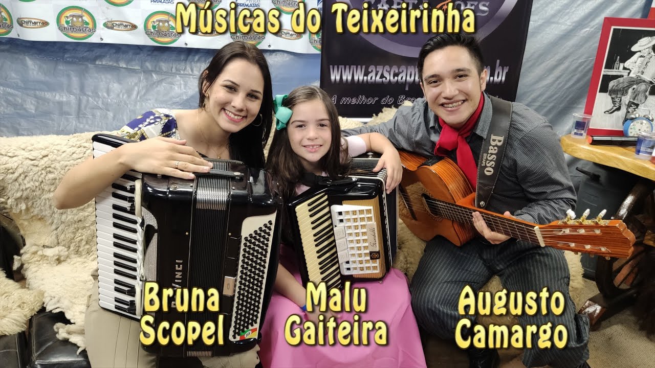 Malu Gaiteira - Bruna Scopel e Augusto Camargo - Músicas do Teixeirinha - Rodeio de Vacaria