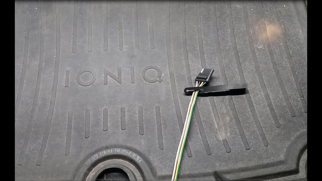 Hyundia Ioniq trailer wiring harness how to