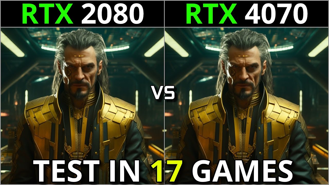 RTX 2080 vs RTX 4070 | Test in 17 Games | Worth Upgrading??