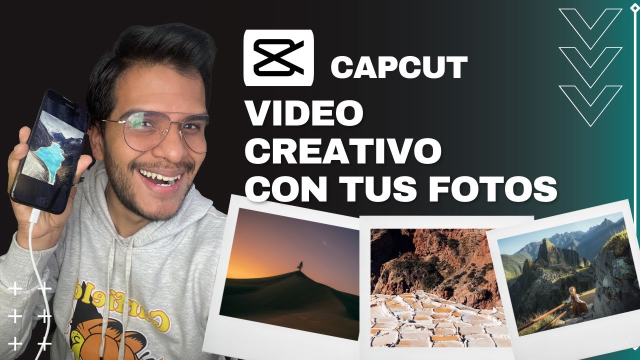 Hagamos un VIDEO CREATIVO CON TUS FOTOS 🤩 | TREND TIKTOK | TUTORIAL APP: CAPCUT 📲