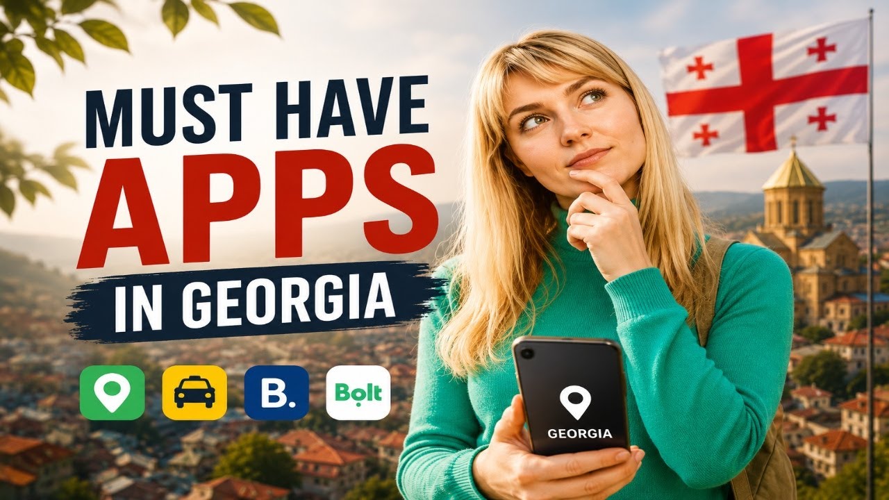 Unlock Georgia: Essential Apps for Epic Travel, Food Delivery, Taxis, and Beyond!