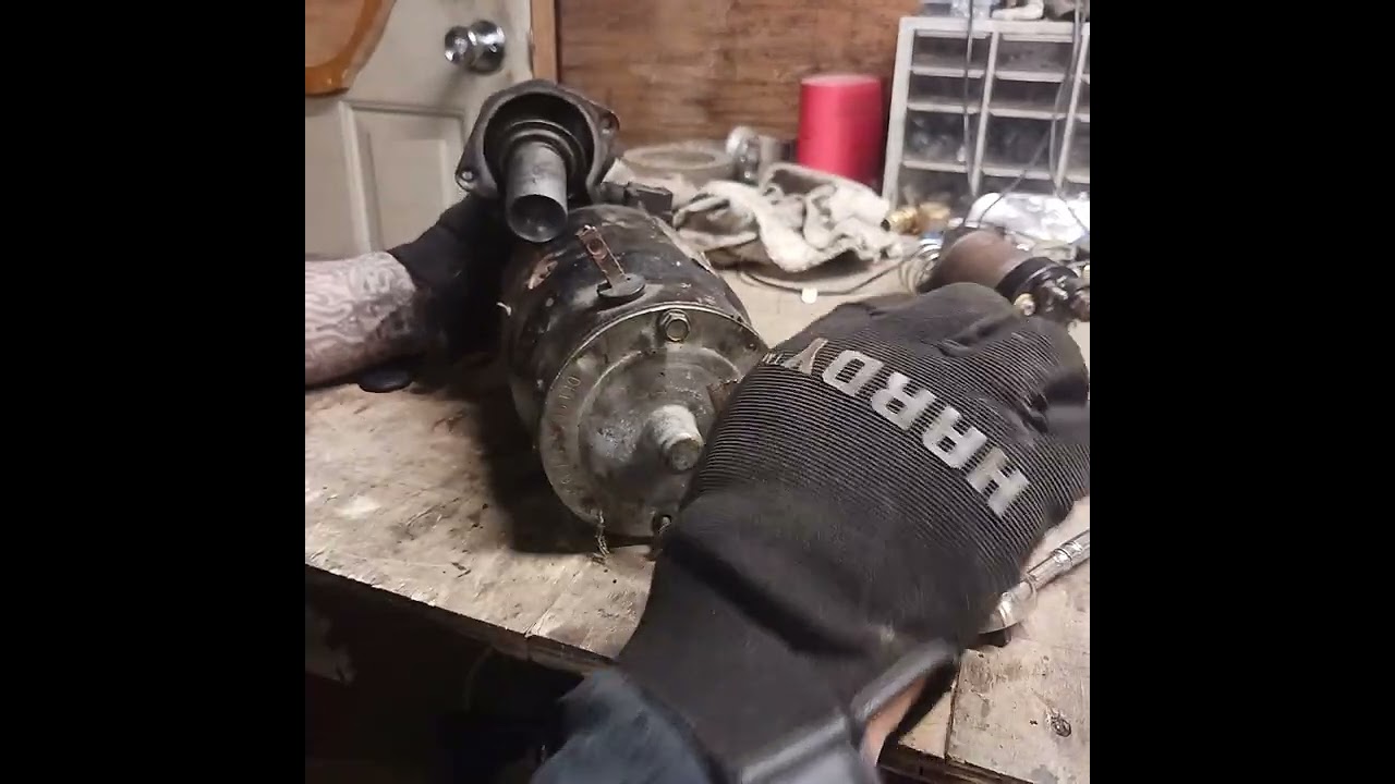 gm starter nose cone swap out