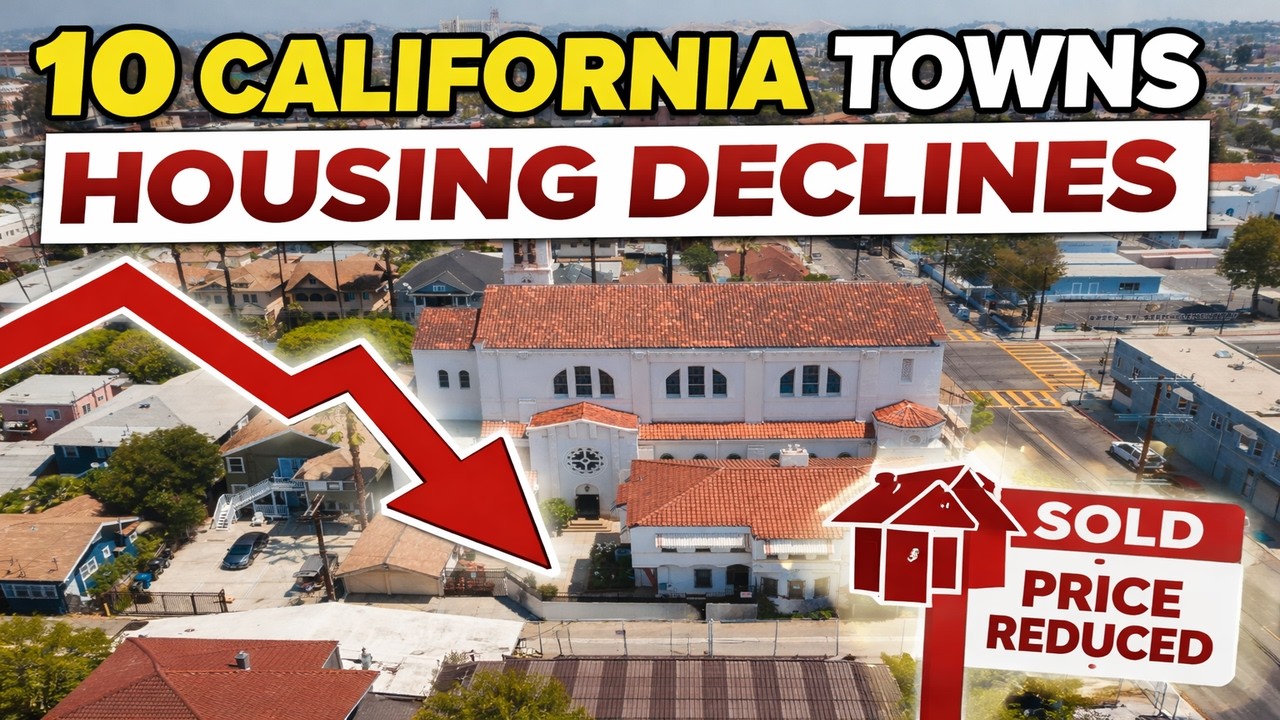 10 California Towns With Unexpected Housing Declines