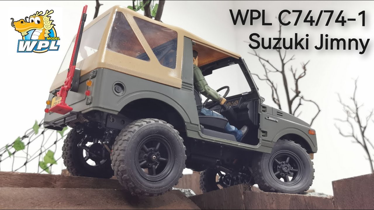 Custom Upgraded WPL C74/C74-1 Suzuki Jimny