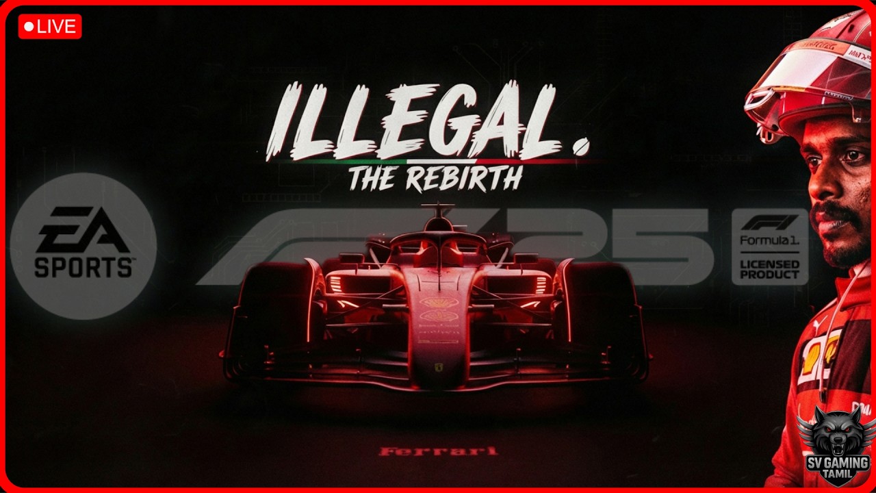 🏁 F1 Co-op Race Live |Intense Wheel-to-Wheel Action(Season 3)|SV Gaming Tamil @VkeyplayzYT