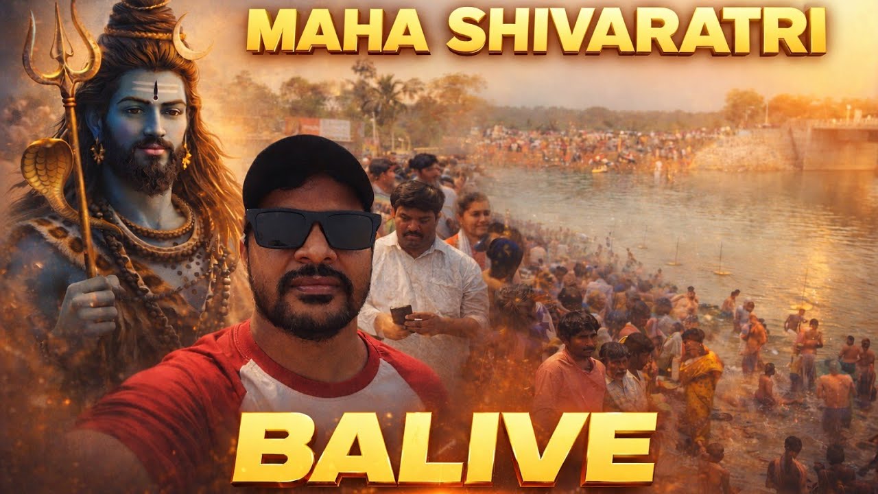 MAHA SHIVARATRI BALIVE 4K VIDEO 2026 | ELURU TO BALIVE JOURNEY | SHIVA TEMPLE IN BALIVE