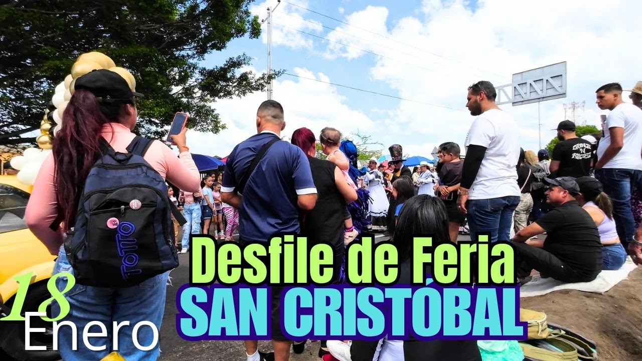 🎡🎠👨‍👨‍👧‍👦 Desfile de Feria de San Sebastián San Cristóbal Táchira Venezuela PARTE 2 #4K