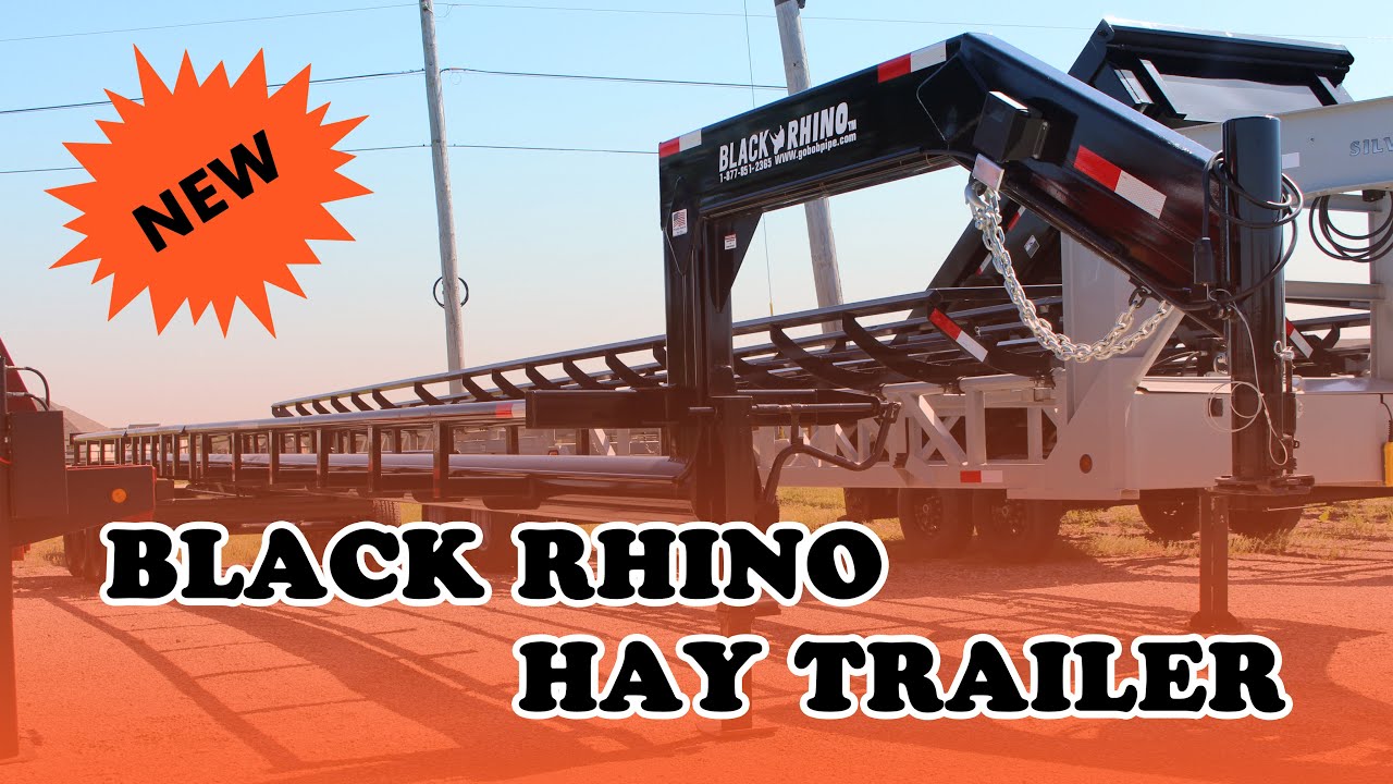 The NEW Black Rhino Hay Trailer