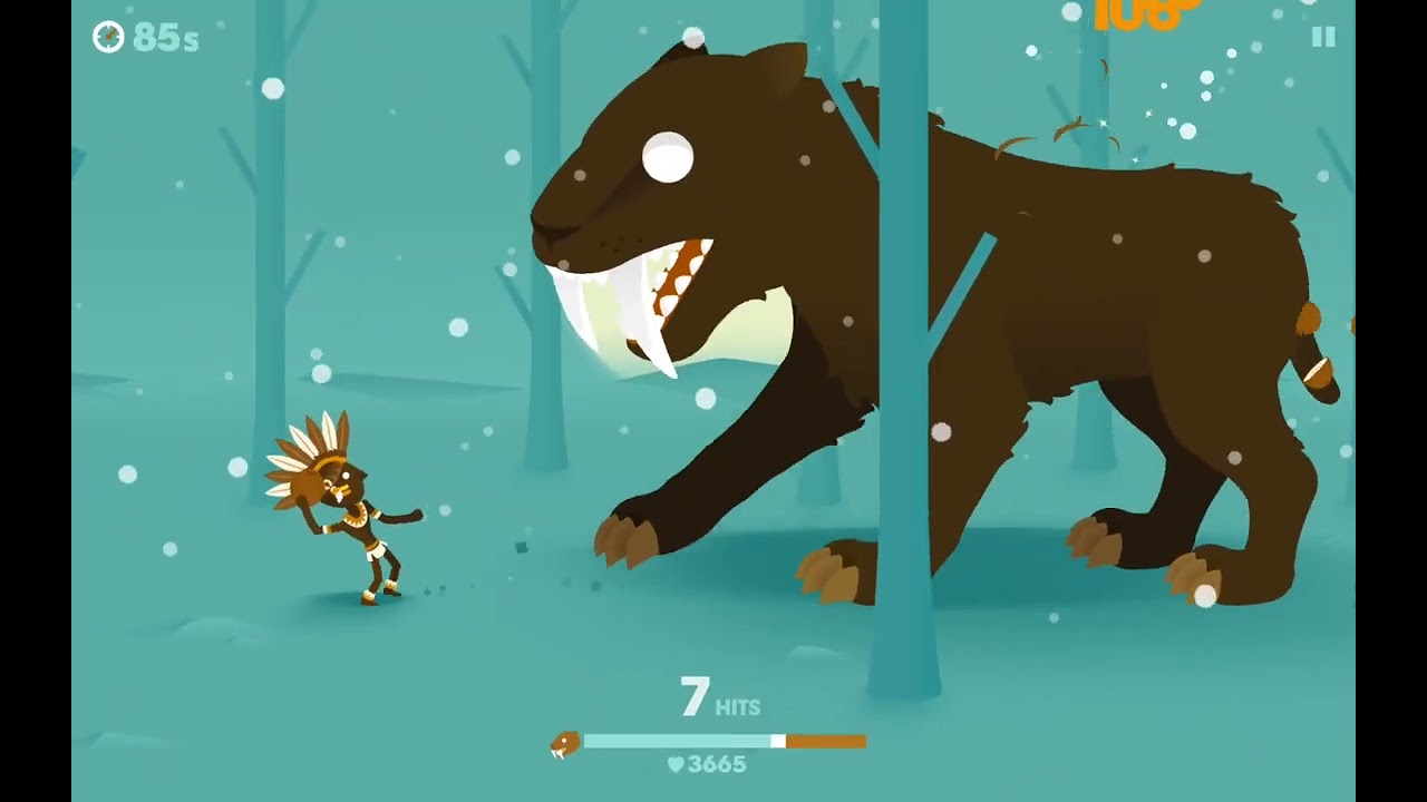 I defeat every animal in big hunter