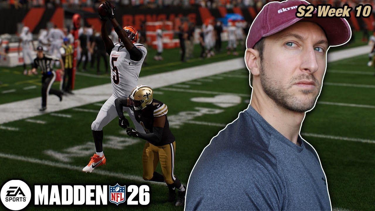 Joe Burrow RETURNS to the Superdome | Saints vs. Bengals | Madden 26 Saints Franchise Ep. 29