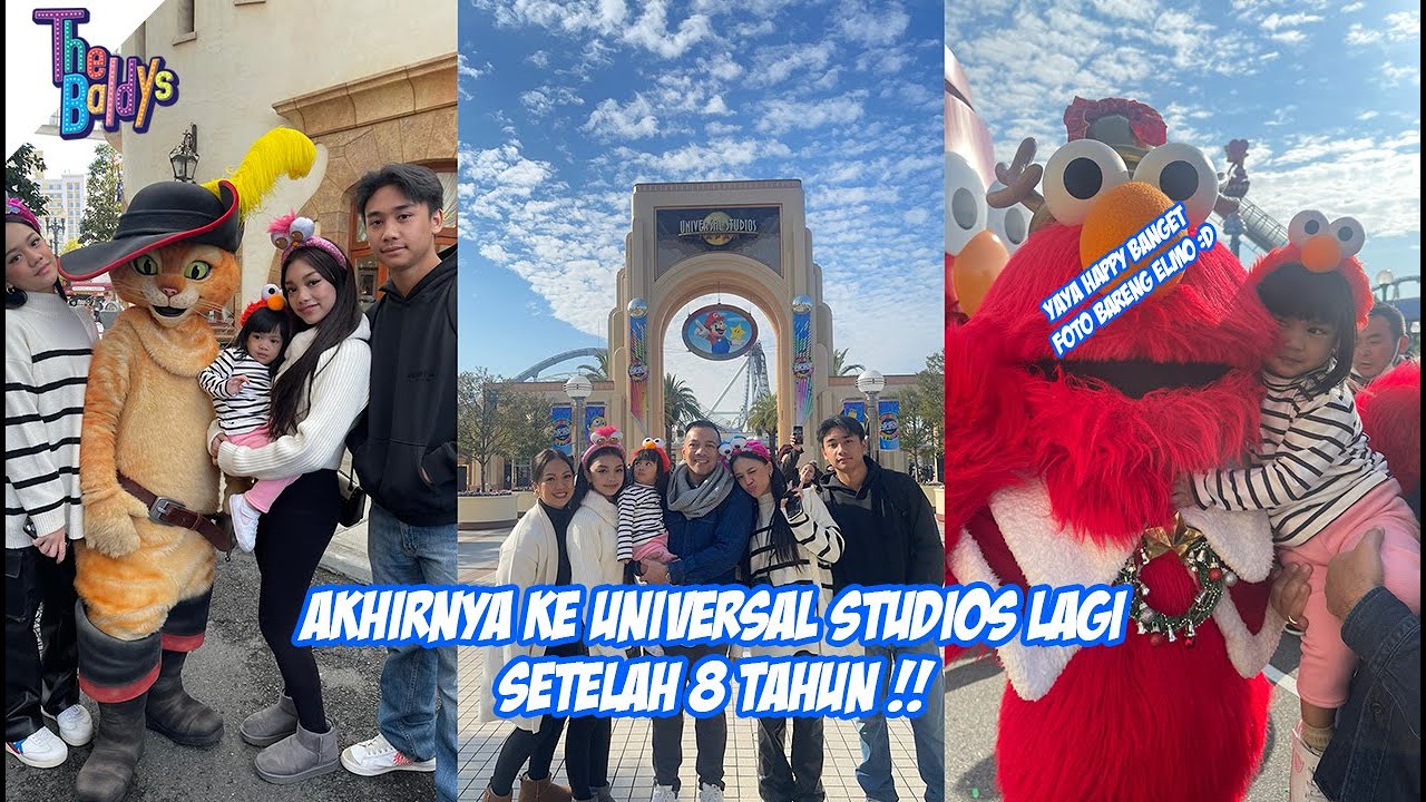 THE BALDYS KE UNIVERSAL STUDIOS | #TheBaldysTripToJapan