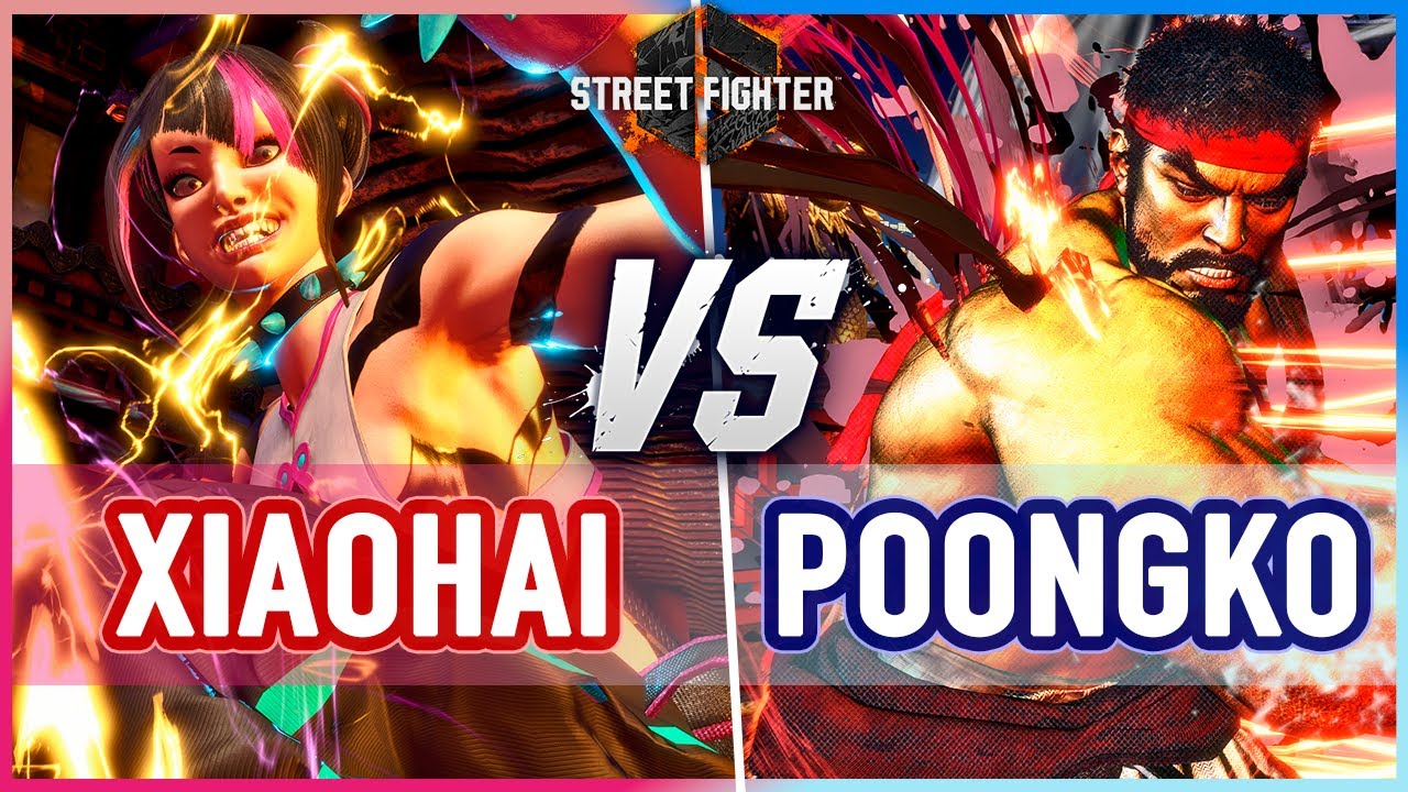 SF6 🔥 Xiaohai (Juri) vs PoongKo (Ryu) 🔥 Street Fighter 6