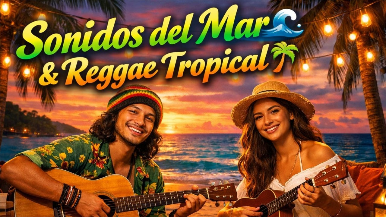 Sonidos del Mar y Reggae Tropical 🏝 Energía Irie