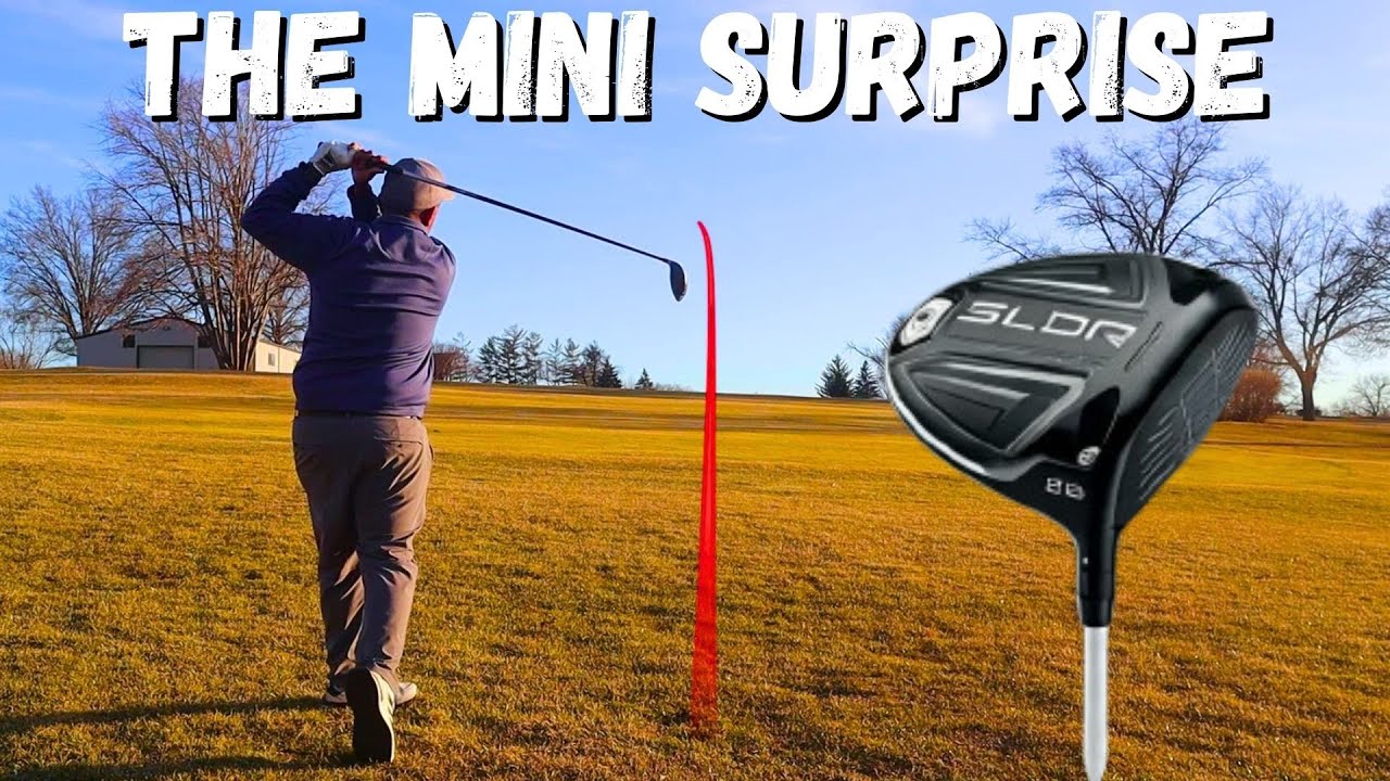 Can a SLOW SWING golfer benefit from a MINI DRIVER? | I played golf with the MINI DRIVER
