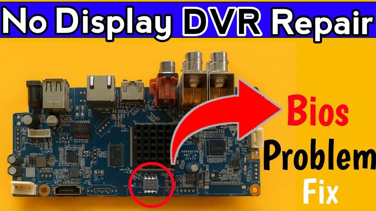 Hikvision DVR में No Display आने पर Kya करें | hikvision dvr no display | Hikvision DVR Repair 