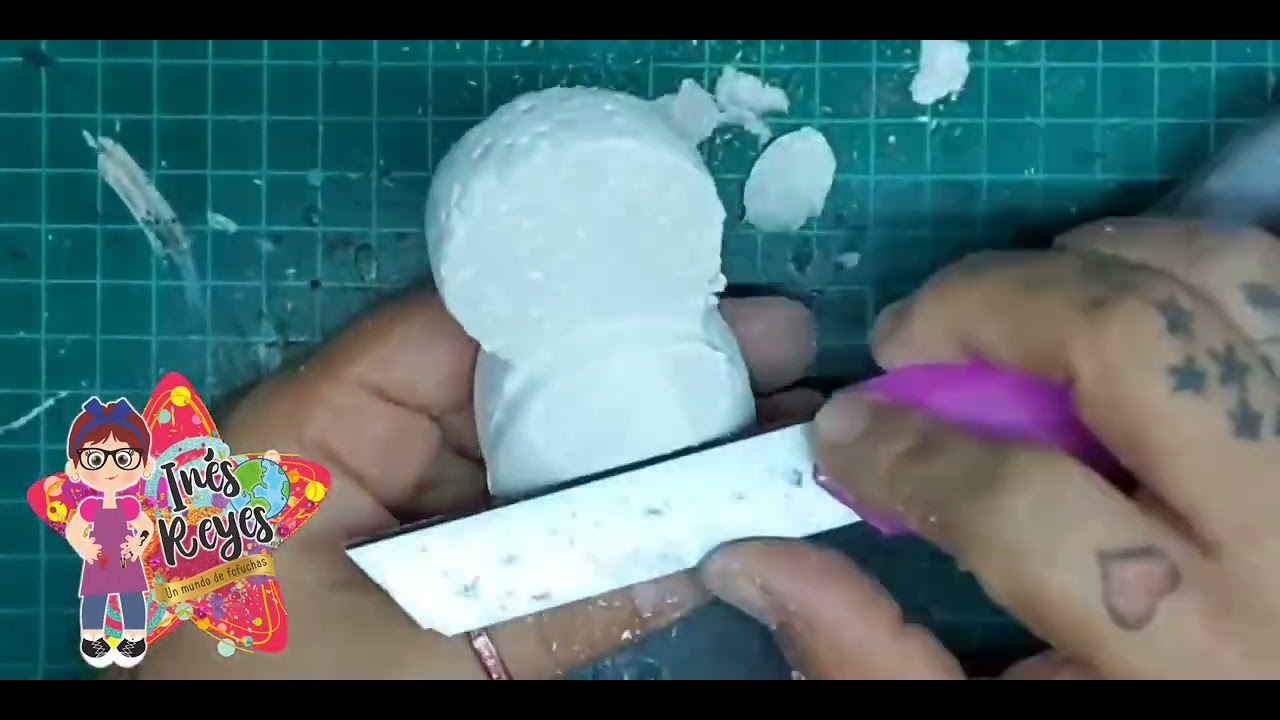 Cuerpo tallado para Fofucha.
