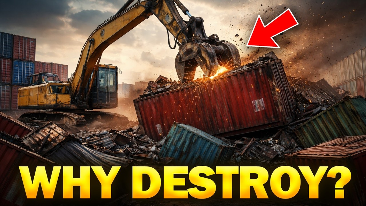 Why America Destroys Chinese Containers