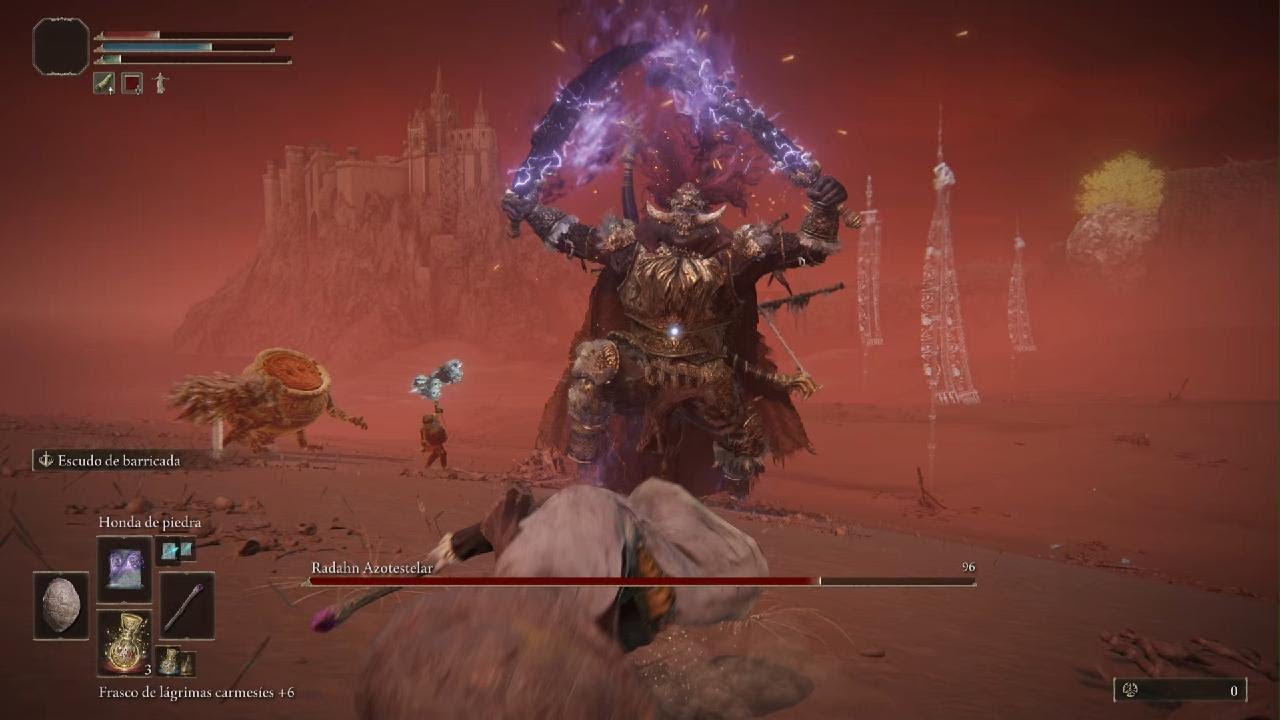 ELDEN RING, Radhan is a beast