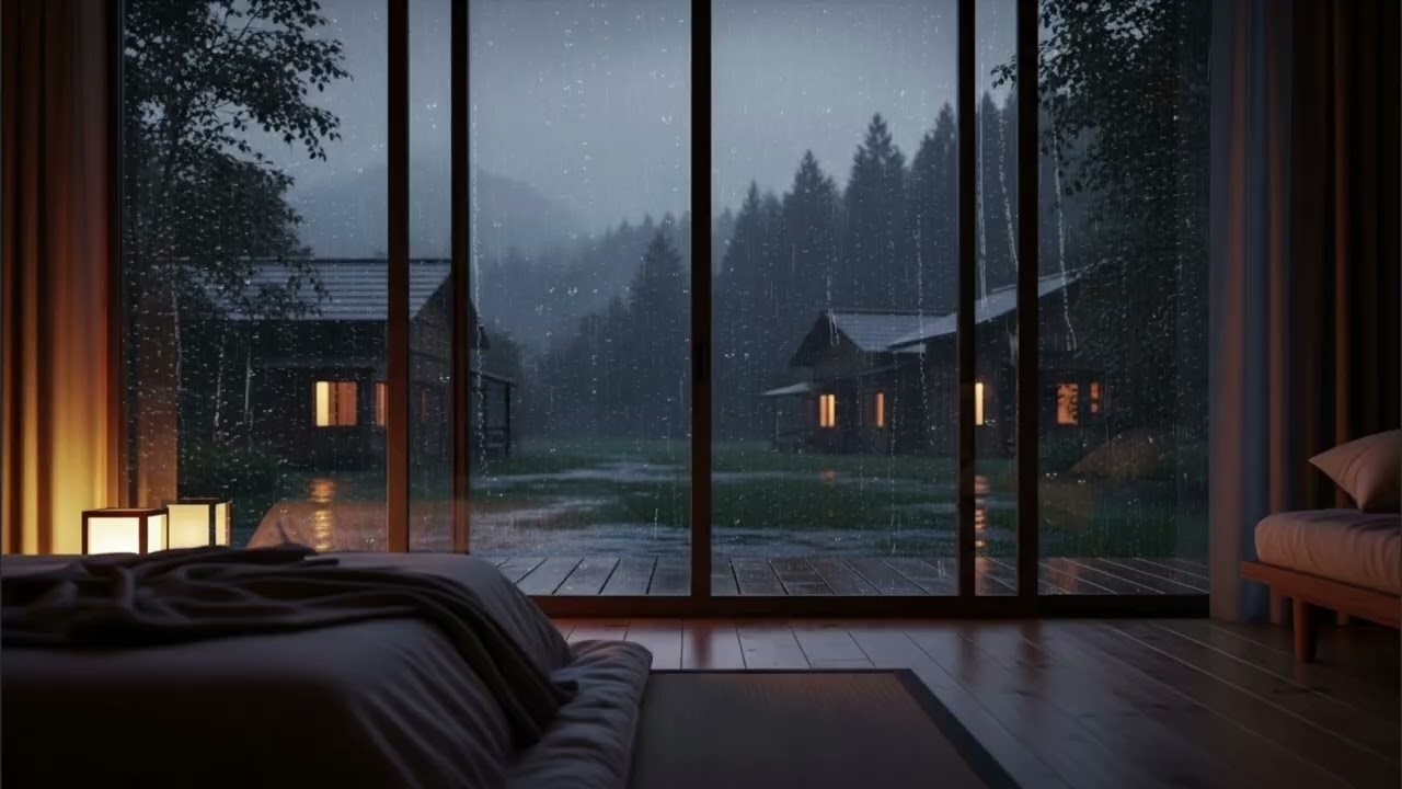 The Best Rain for Insomnia: Dark Room and the Sound of Drops on Glass
