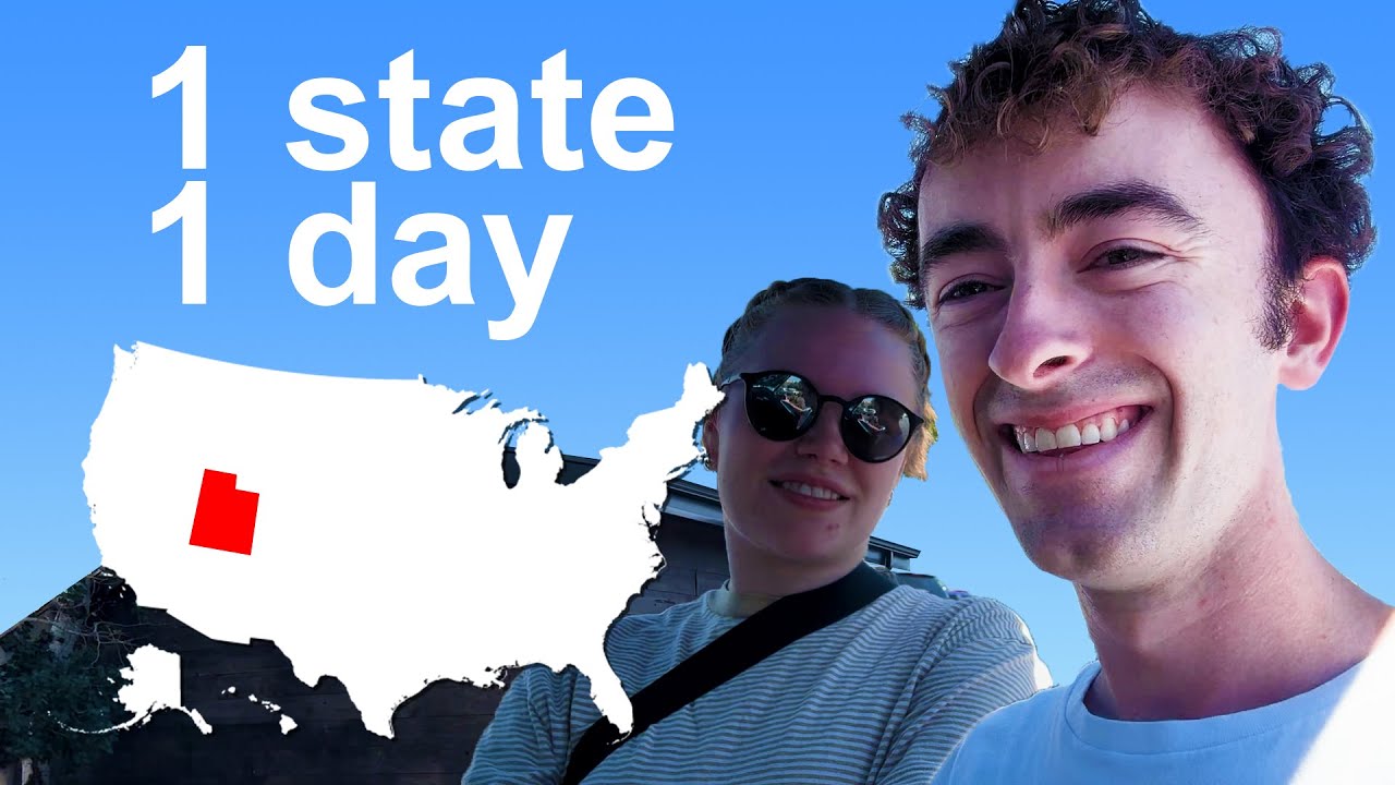 We Visited 1 State in 1 Day! (Ryan Trahan Style)