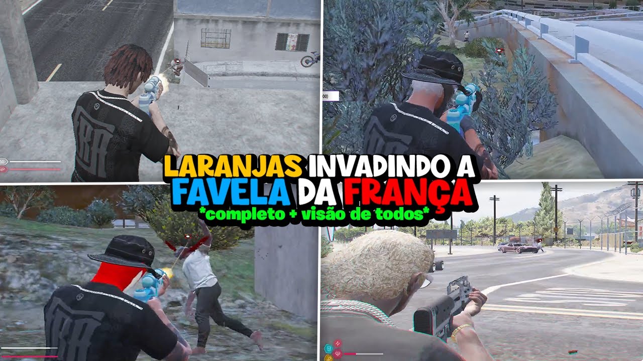LARANJAS INVADINDO A FAVELA DA FRANÇA + TODOS OS QUEBR4S DO DIA!!