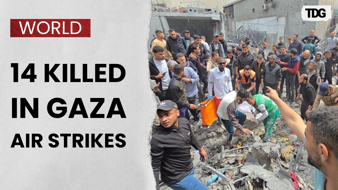 Gaza civil defence reports 14 killed by Israeli strikes in north, south | The Daily Guardian