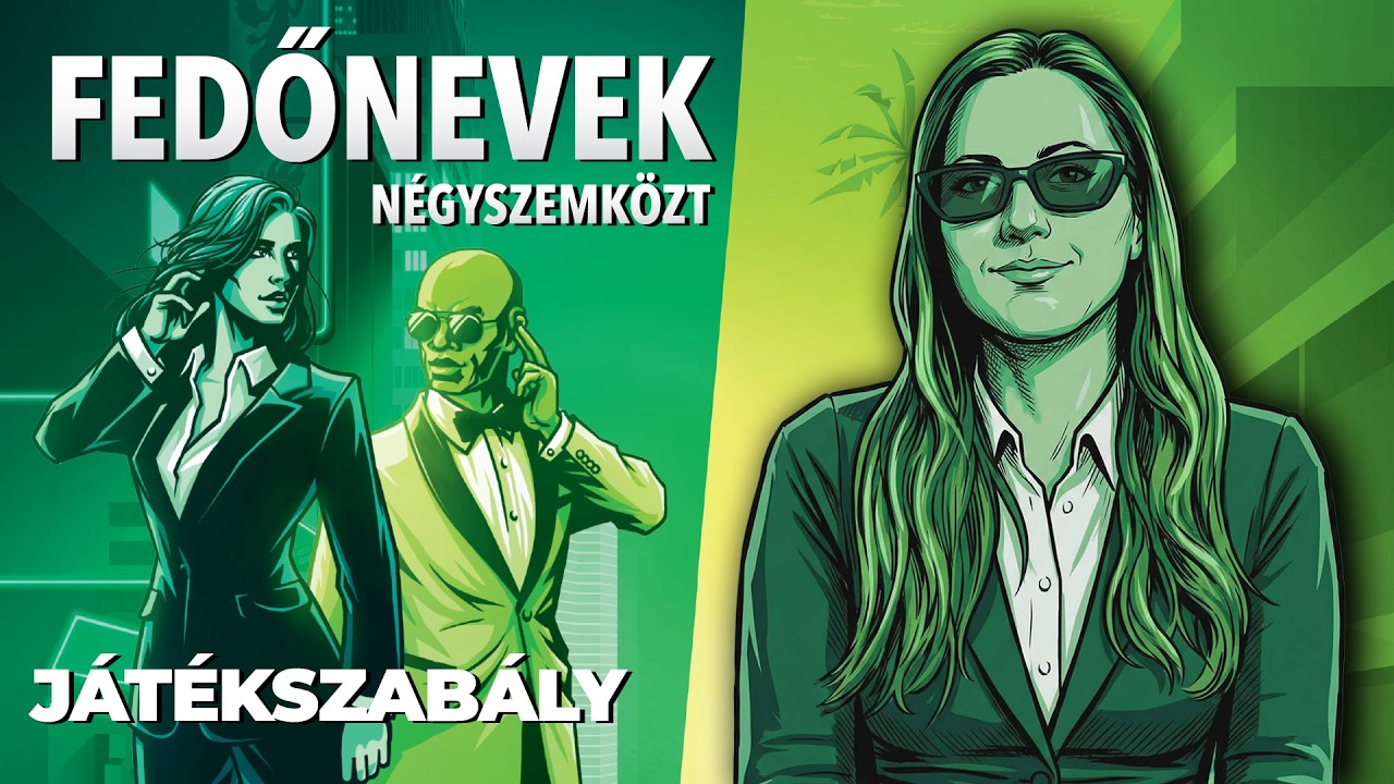 Ügynökök egy csapatban | Fedőnevek négyszemközt játékszabály 😎
