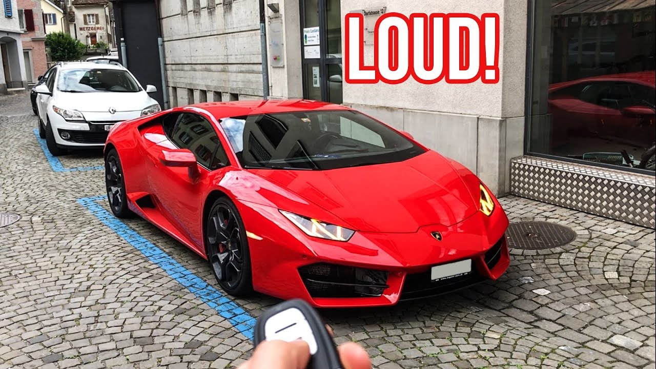 Scaring my neighbours | Loud Cold Start Lamborghini Huracan | Sound and Revs