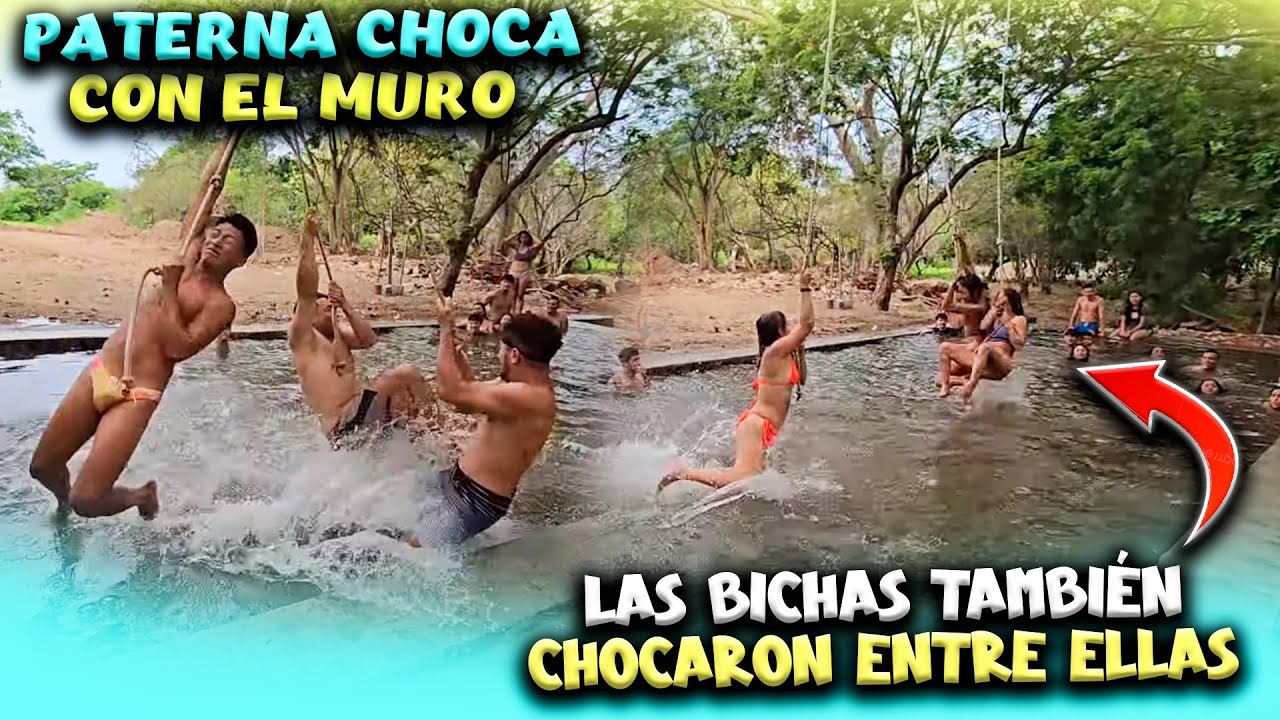 Los Jrs nos muestran una AVENTURA mas en la presa. Vean como chocan en el juego de vueltas y vueltas