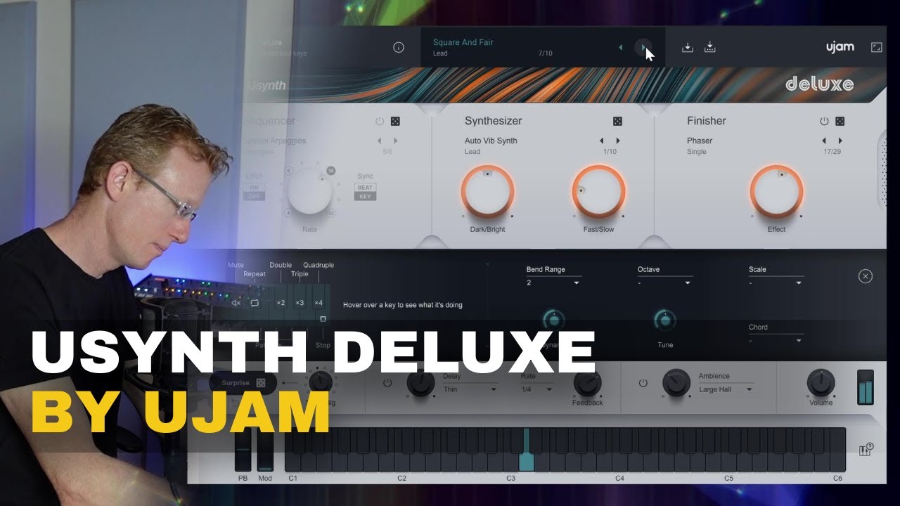 First look at UJAM Usynth Deluxe - Vibrant Soul Keys
