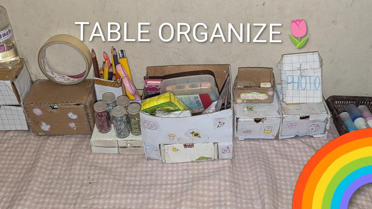 TABLE ORGANIZE 🌷
