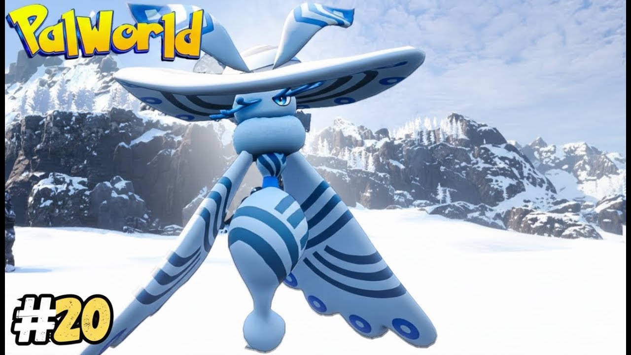 I CAPTURE THE QUEEN OF ICE, SIBELYX IN PALWORLD #20 #rcrazygamer0047 #shortvideo #gamer