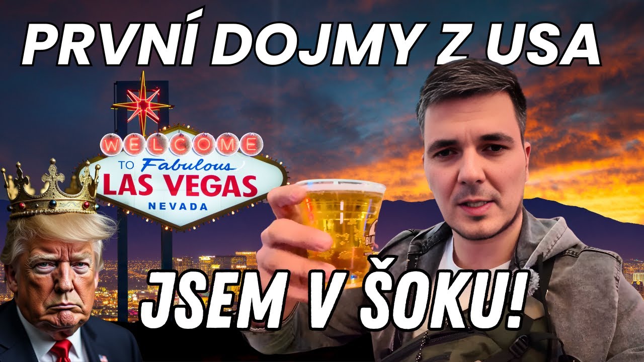 Po 23 letech zpátky v USA… Las Vegas mě ŠOKOVALO!