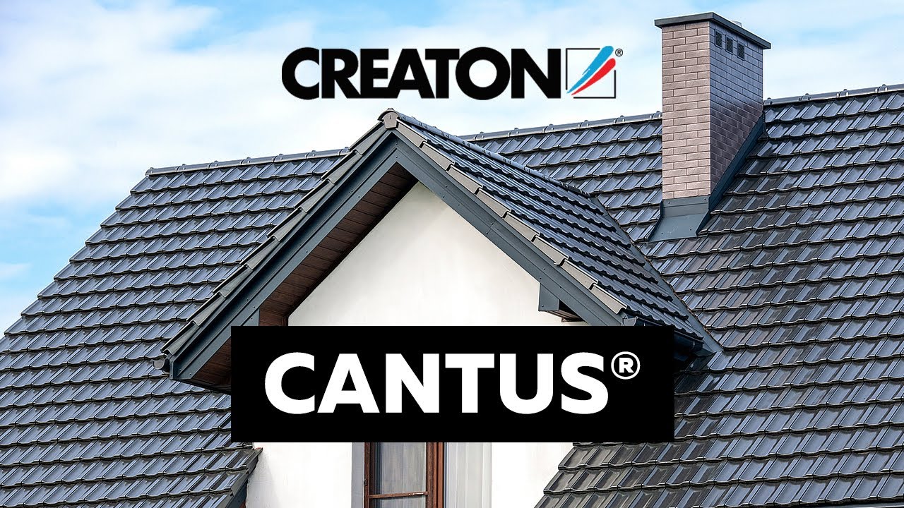 🏠 Realizacja - Dachówka ceramiczna CREATON CANTUS NOBLESSE w kolorze łupka kryształowa glazurowana