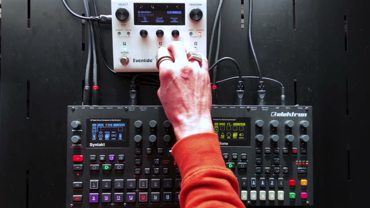 SYNTAKT DIGITONE EVENTIDE H90 HARWARE DUB JAM